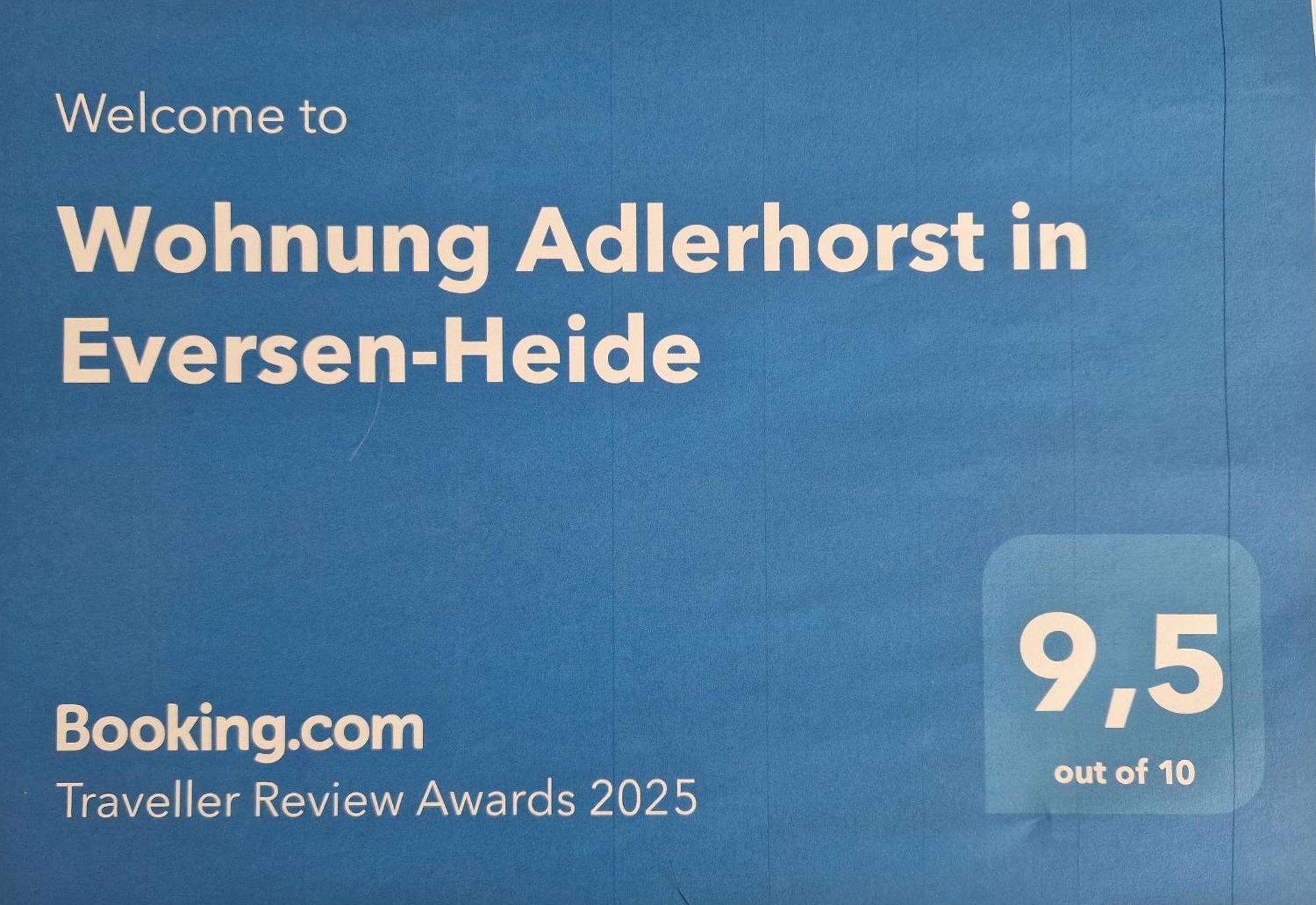 Wohnung Adlerhorst In Eversen-Heide المظهر الخارجي الصورة